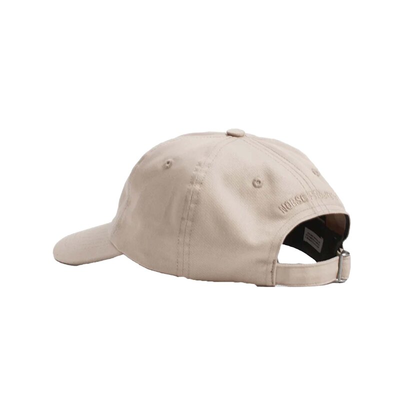 Norse Projects Felt N Twill Sports Cap Marble White