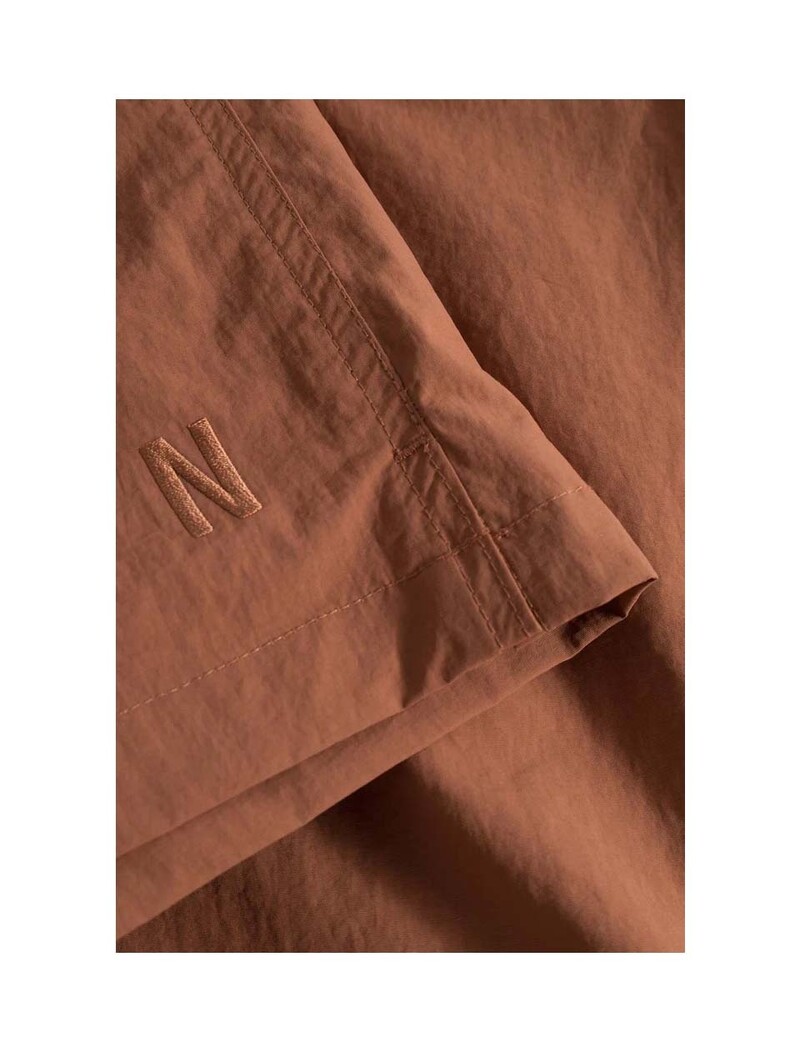 Norse Projects Hauge Recycled Nylon Swimmers Red Ochre