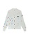 The New Originals Paint Splatter Cardigan White Alyssum