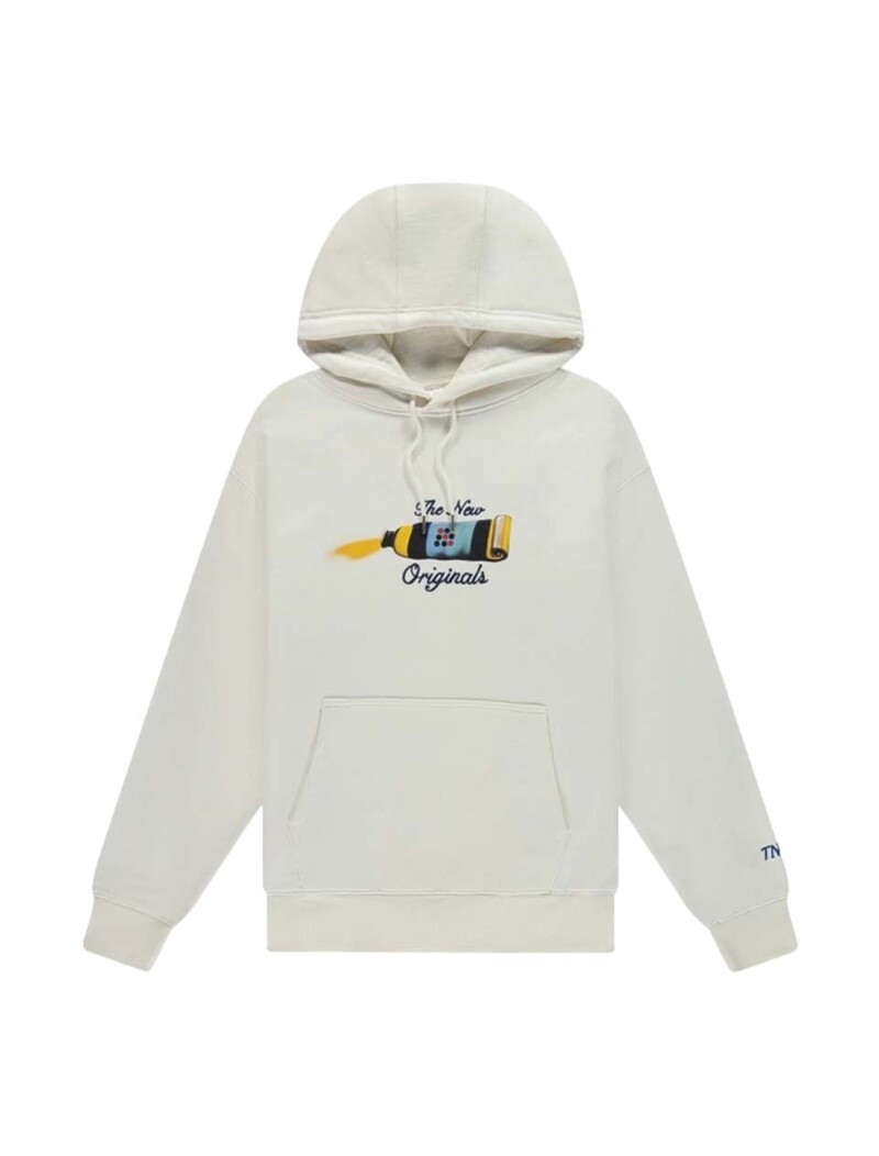 The New Originals Ink Tube Hoodie White Alyssum