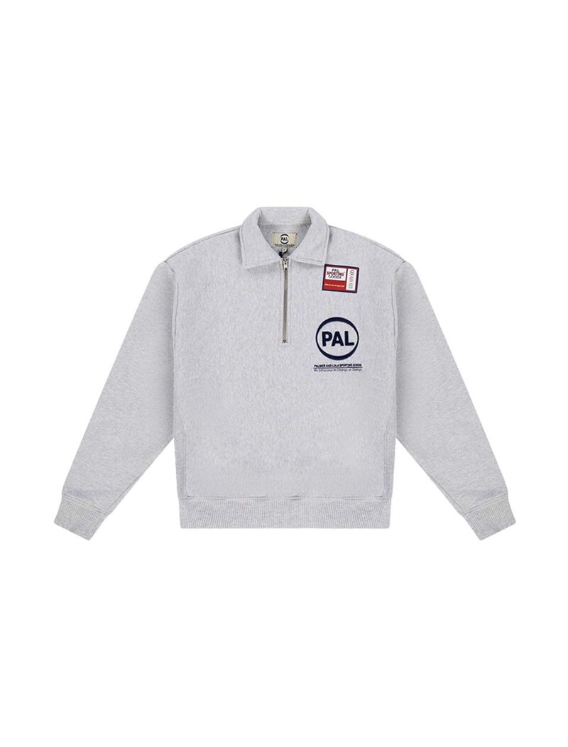 PAL Sporting Goods Pal Company Half Zip Grey