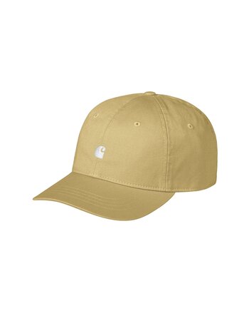 Carhartt WIP Madison Logo Cap Agate White