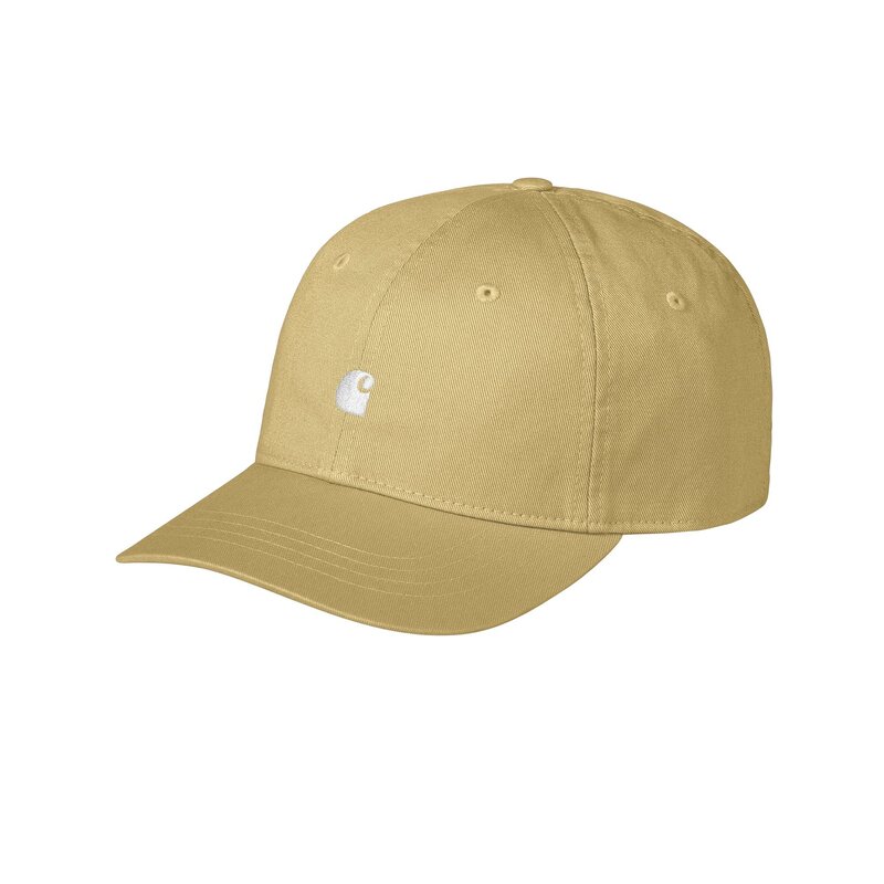 Carhartt WIP Madison Logo Cap Agate White