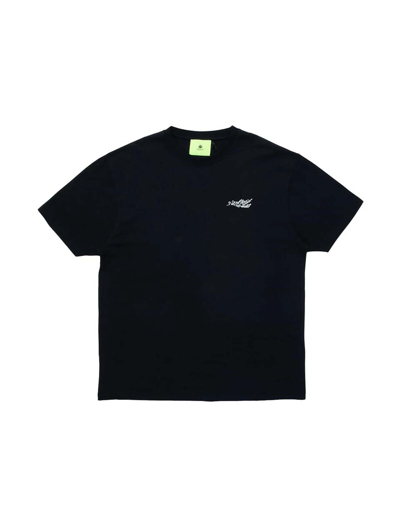 New Amsterdam Surf Association Shark Tee Black