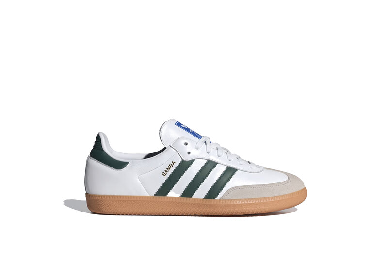 Adidas Samba OG Cloud White Collegiate Green Gum