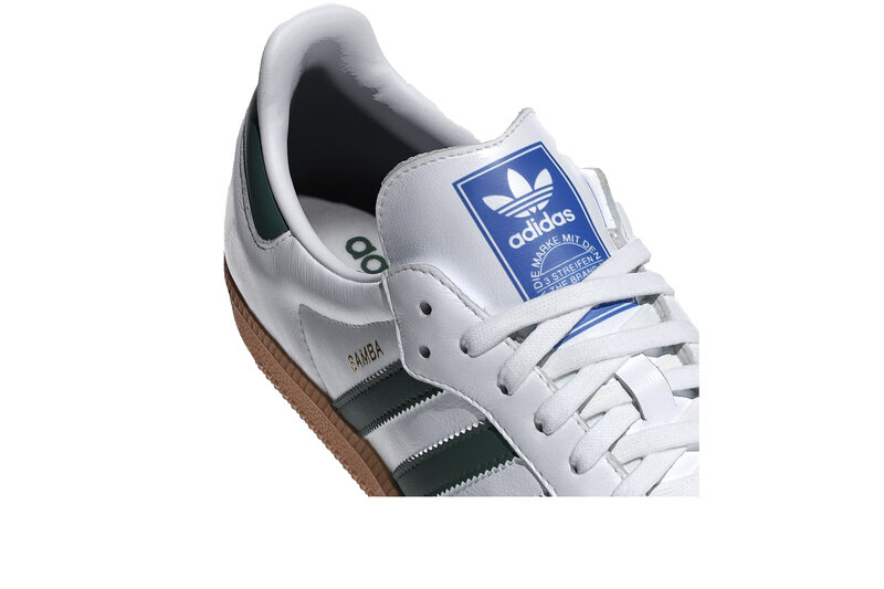 Adidas Samba OG Cloud White Collegiate Green Gum