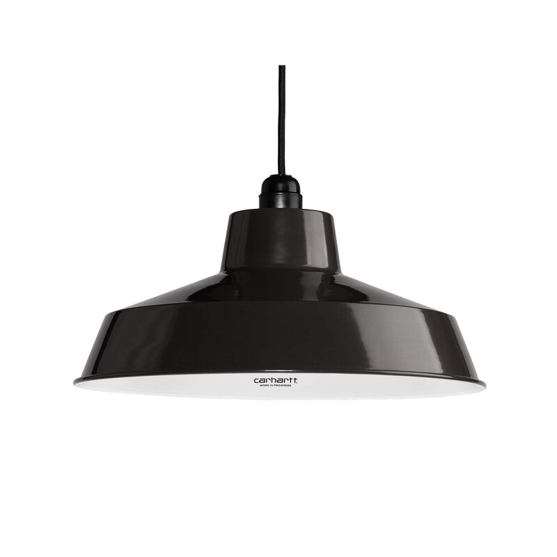 Carhartt WIP Script Lamp Shade Stainless Iron Black