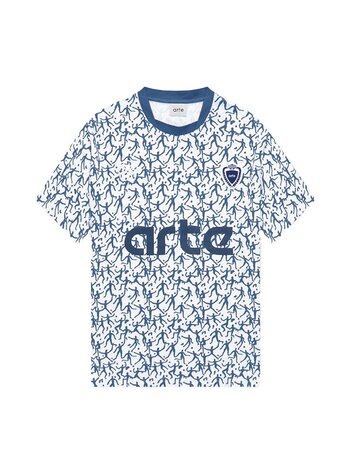 Arte Antwerp Silvester Shirt White Navy