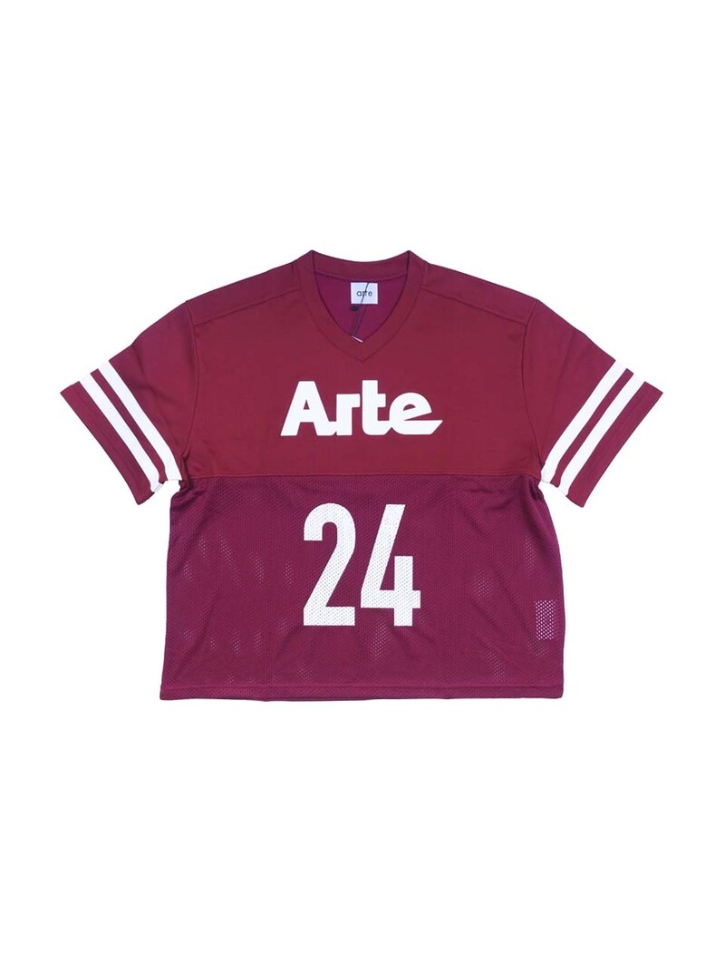 Arte Antwerp Shaquille Shirt Bordeaux Cream