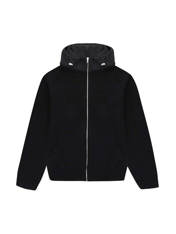 Arte Antwerp Kole Knit Hoodie Black