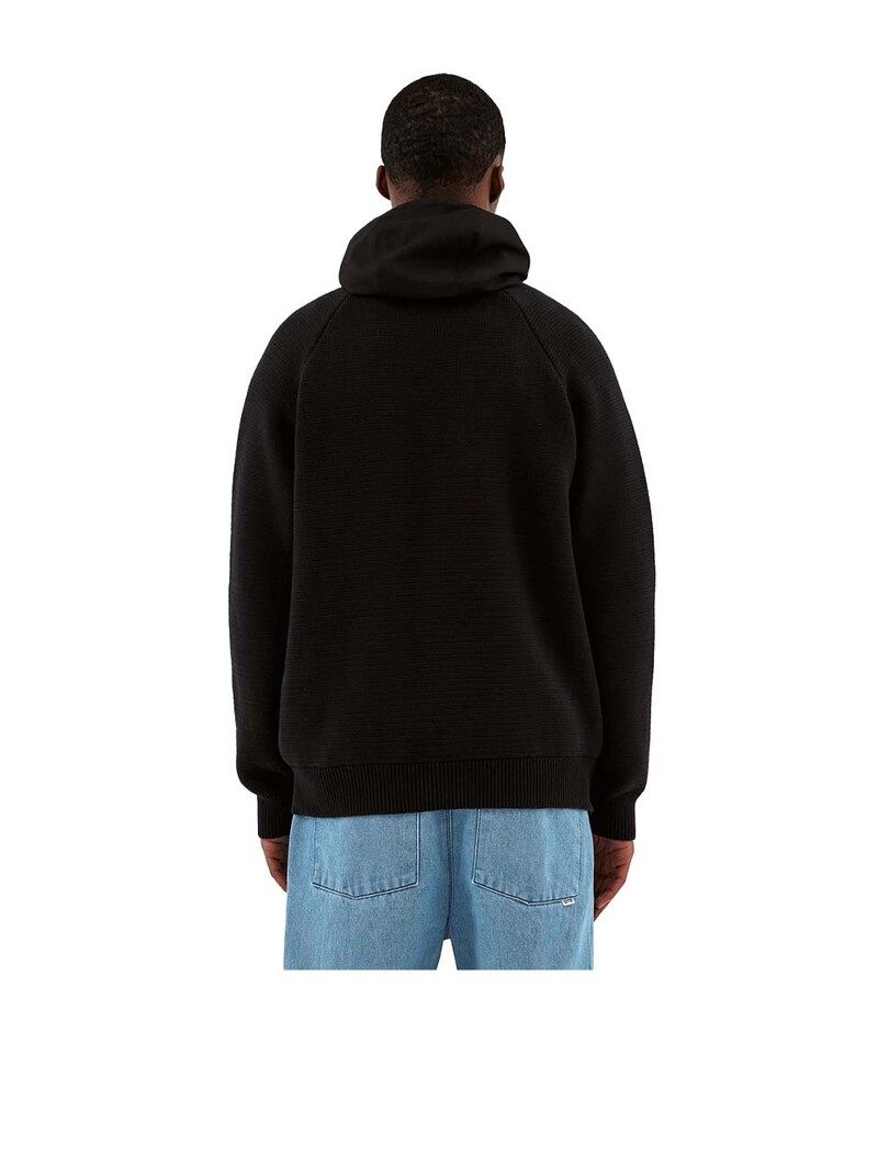 Arte Antwerp Kole Knit Hoodie Black