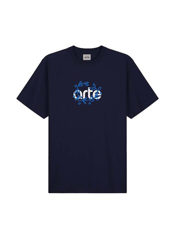 Arte Antwerp Teo Arte Front T-Shirt Navy