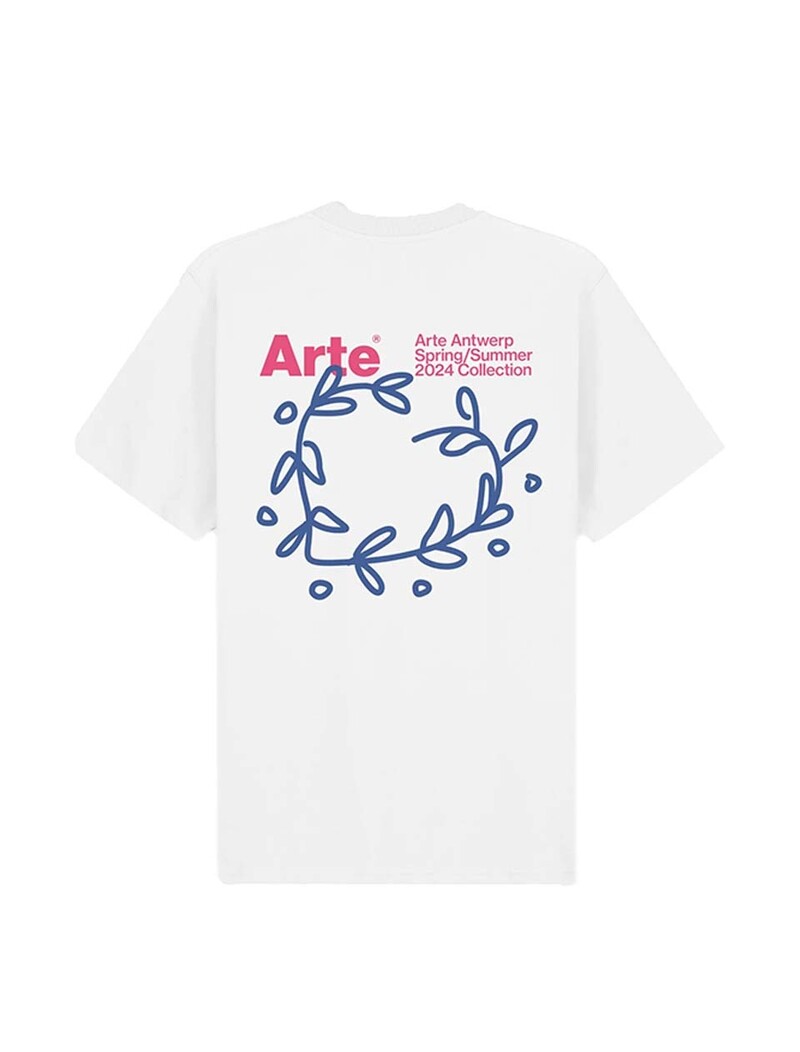 Arte Antwerp Teo Back Heart T-Shirt White