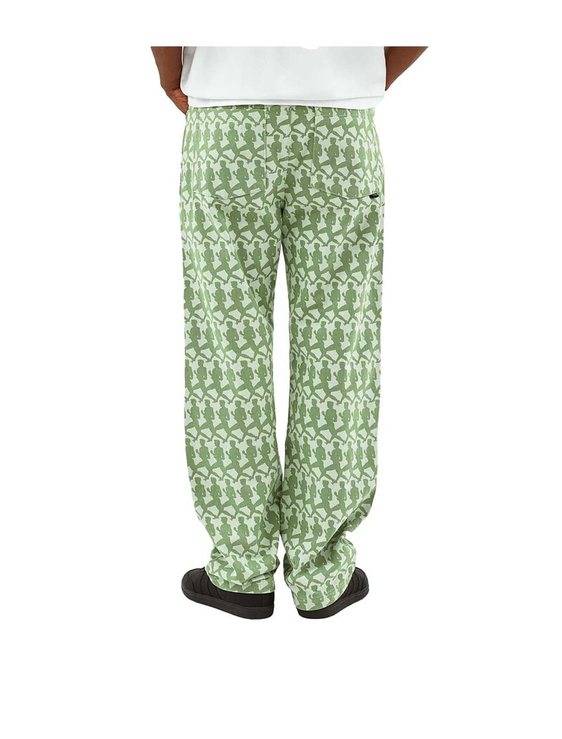 Arte Antwerp Jones  Allover Multi Pants Green