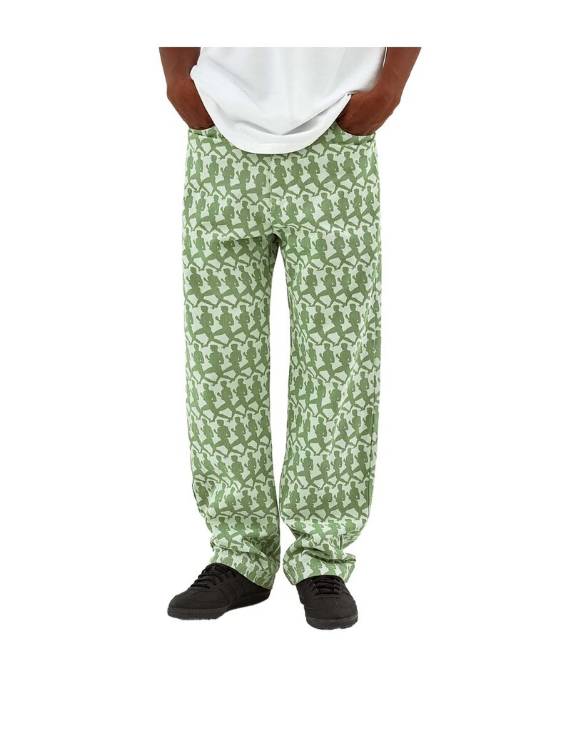 Arte Antwerp Jones  Allover Multi Pants Green