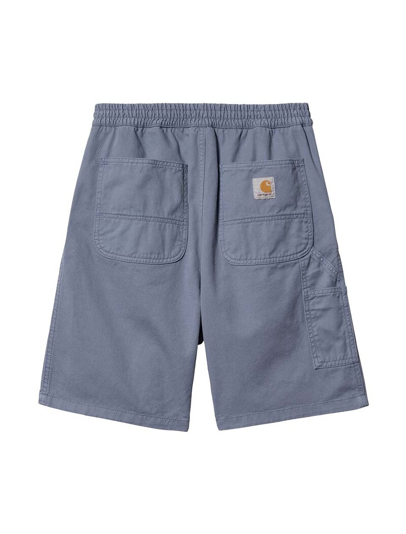 Carhartt WIP Flint Short Bay Blue Garment Dyed