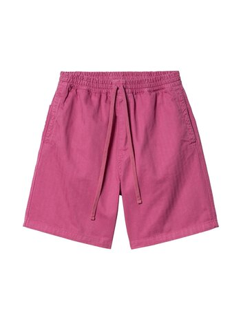 Carhartt WIP Rainier Short Magenta Garment Dyed