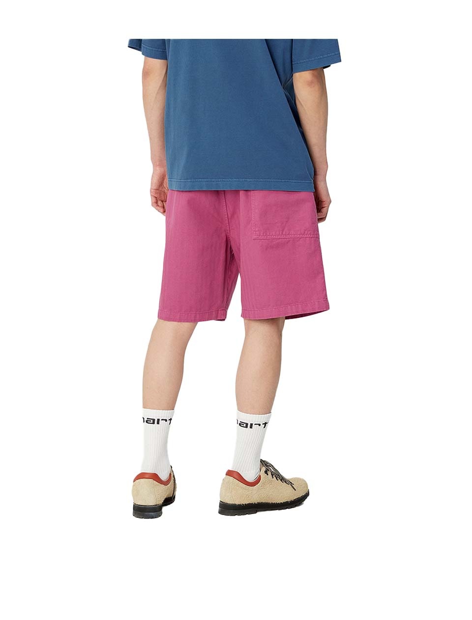 Carhartt WIP Rainier Short Magenta Garment Dyed