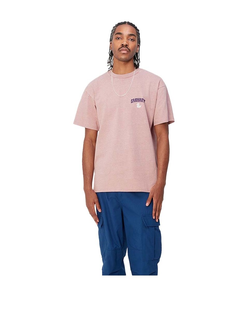 Carhartt WIP S/S Duckin T-Shirt Glassy Pink