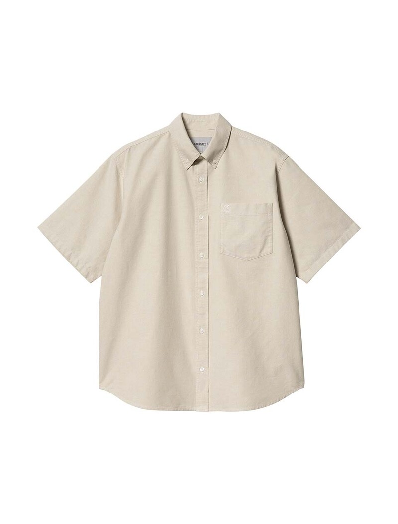 Carhartt WIP S/S Braxton Shirt Agate Wax