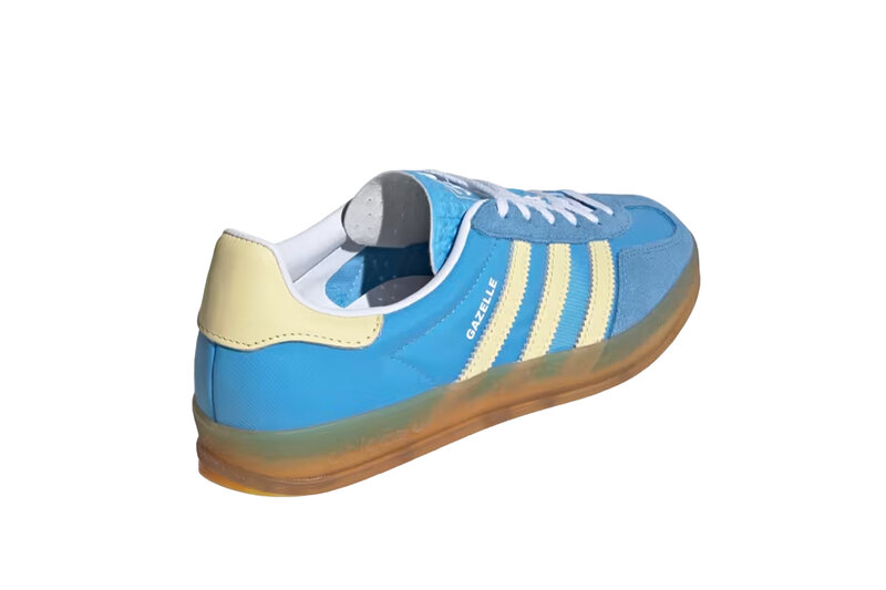 Adidas Gazelle Indoor W Semi Blue Almost Yellow Footwear White