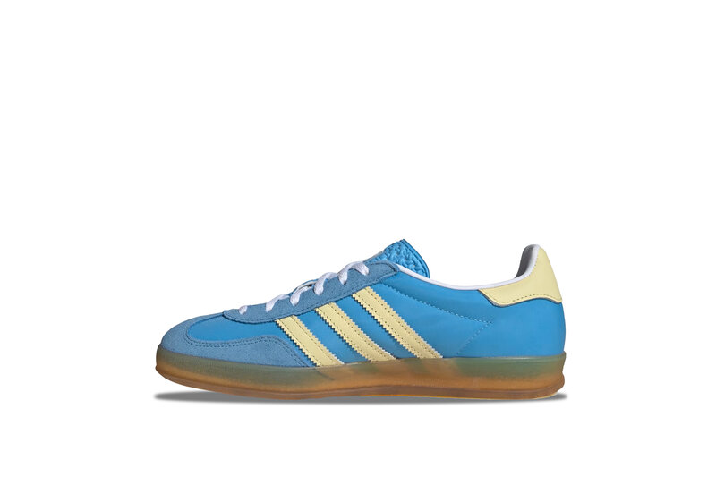 Adidas Gazelle Indoor W Semi Blue Almost Yellow Footwear White