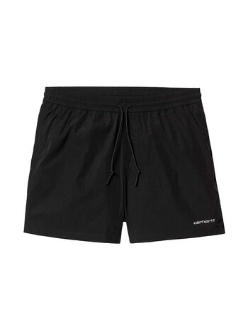 Carhartt WIP Tobes Swim Trunks Black White