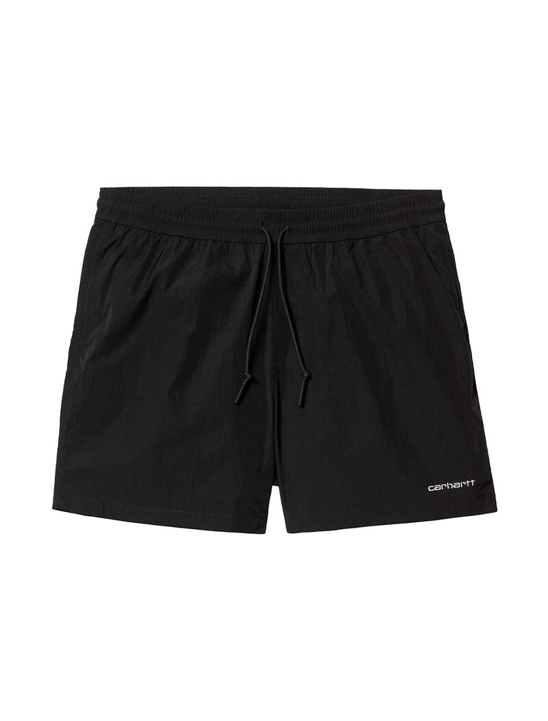 Carhartt WIP Tobes Swim Trunks Black White