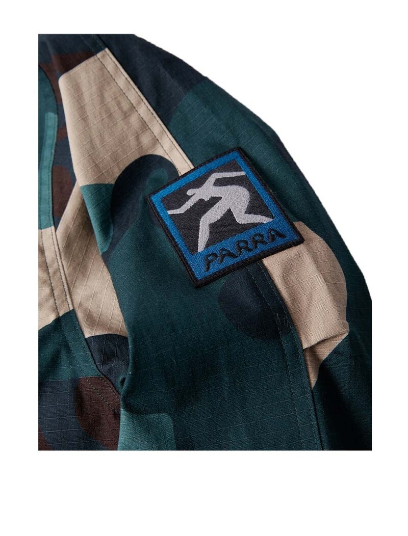 By Parra Distorted Camo Jacket Green
