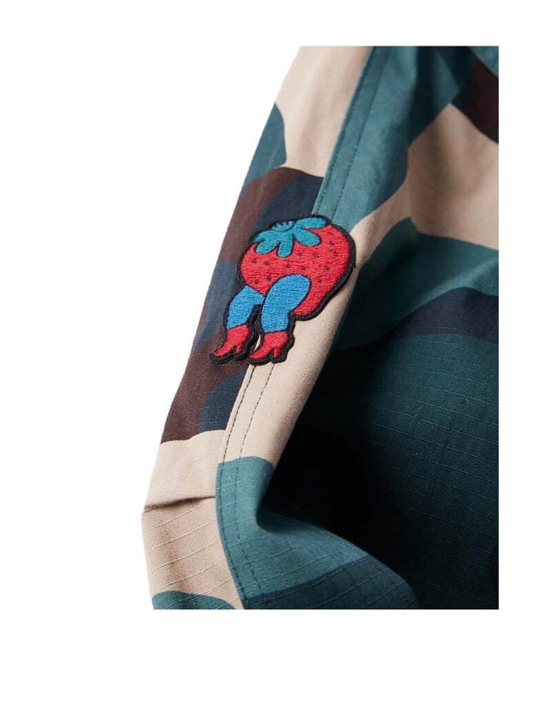 By Parra Distorted Camo Jacket Green