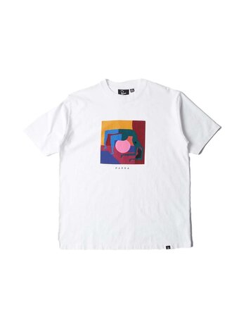 By Parra Yoga Balled T-Shirt White