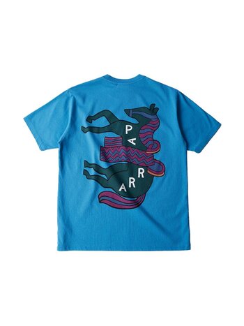 By Parra Fancy Horse T-Shirt Azure Blue