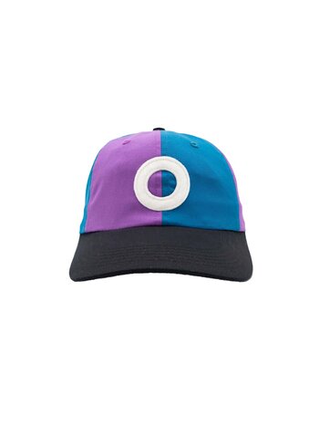 POP Trading Company Fiep O Sixpanel Hat Viola Peacock Green