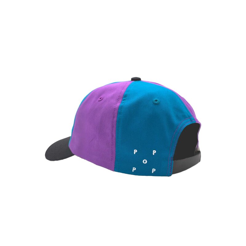 POP Trading Company Fiep O Sixpanel Hat Viola Peacock Green