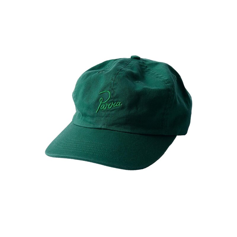 By Parra Script Logo 6 Panel Hat Castleton Green