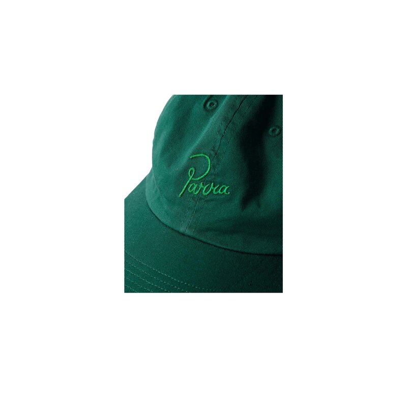 By Parra Script Logo 6 Panel Hat Castleton Green