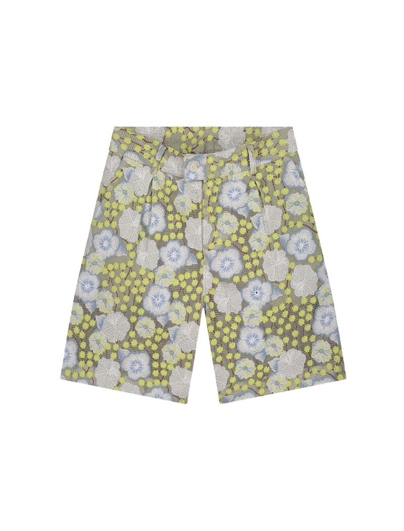 Ampere Amsterdam Koos Shorts Embr. Maille Basket Multi Flower Multi