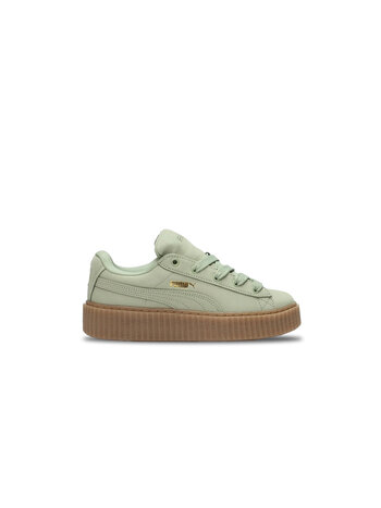 x Fenty Creeper Phatty Nubuck Green Fog Puma Gold Gum