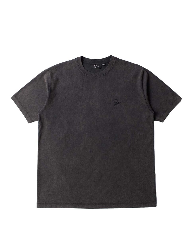 By Parra Script Logo T-Shirt Washed Black
