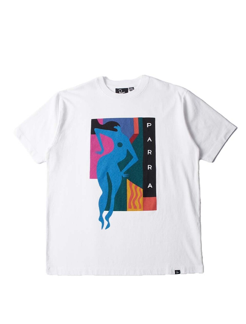 By Parra Beached And Blank T-Shirt White