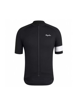 Rapha Core Lightweight Jersey Black White