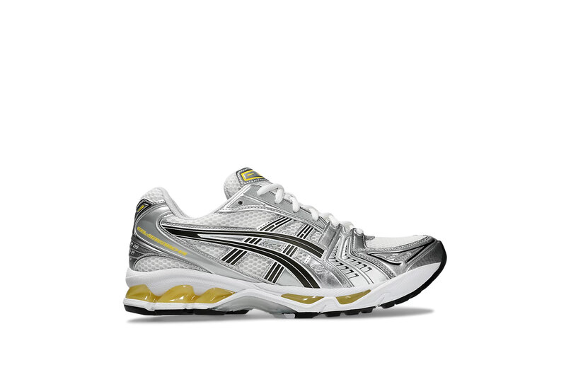 Asics Gel-Kayano 14 White Tai Chi Yellow