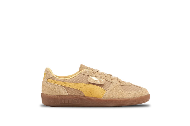 Puma Palermo Vintage Prairie Tan Flaxen Puma Gold