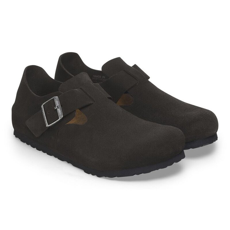 Birkenstock London Suede Black