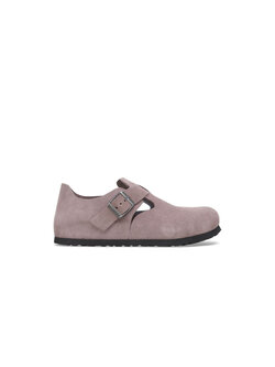Birkenstock London Suede Faded Purple