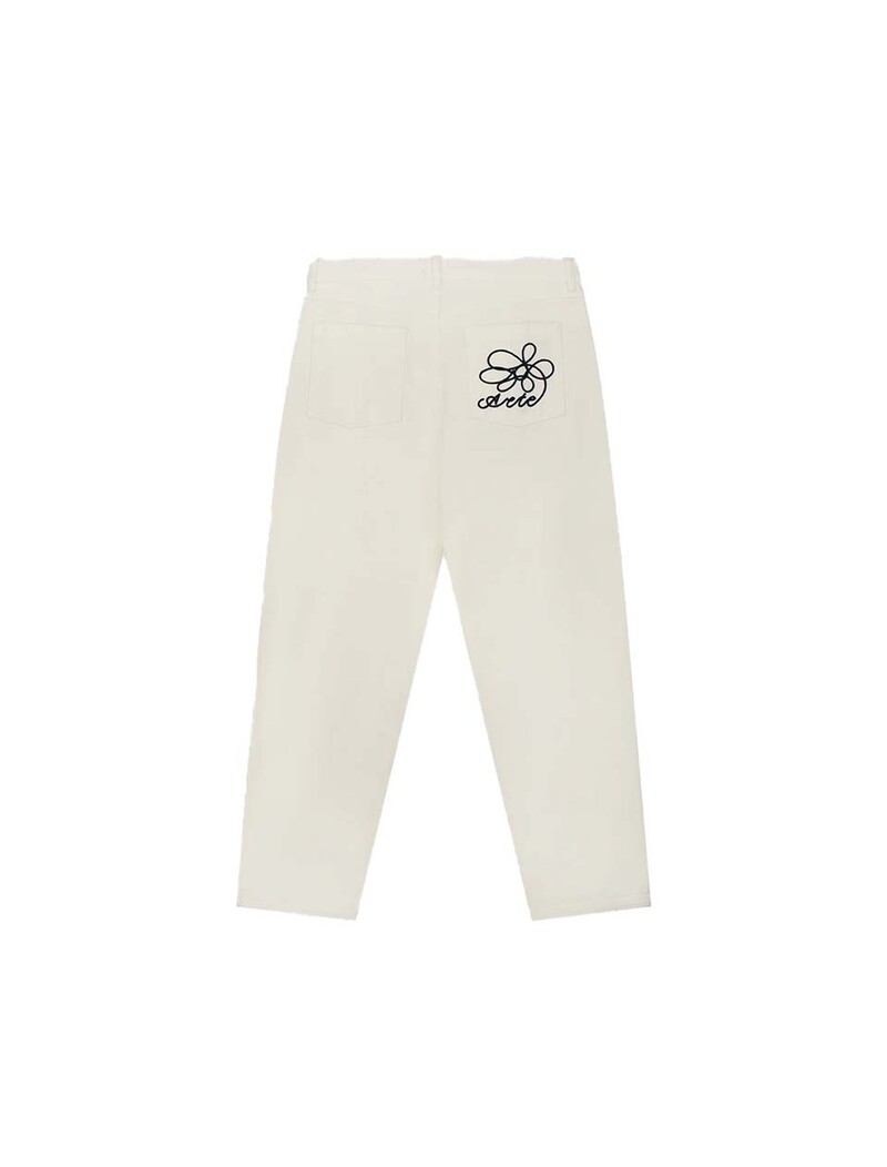 Arte Antwerp Embroidery Pocket Pants Cream