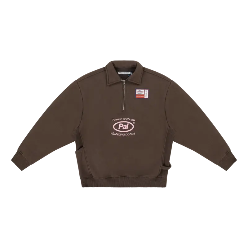 PAL Sporting Goods Trailhead Half Zip Deep Brown