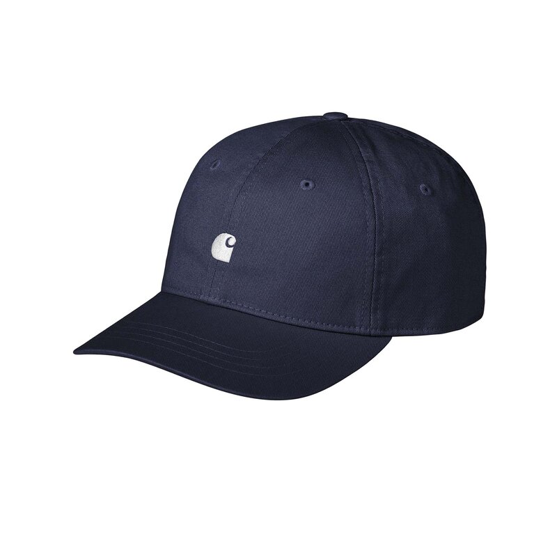 Carhartt WIP Madison Logo Cap Air Force Blue White