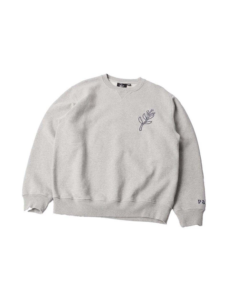 By Parra Duck Attack Crew Neck Sweatshirt Heather Grey