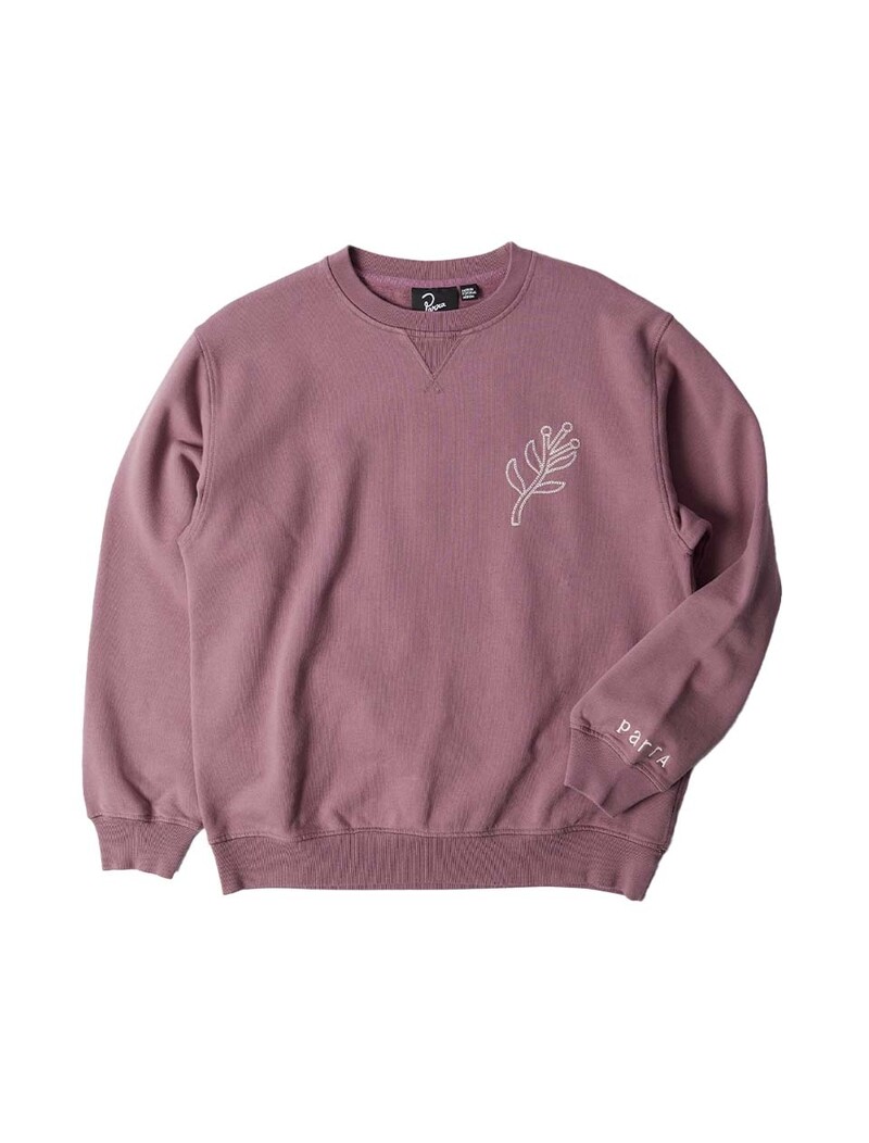 By Parra Duck Attack Crew Neck Sweatshirt Dusty Rose